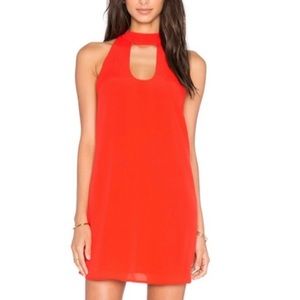 EUC Lovers + Friends cut out shift dress